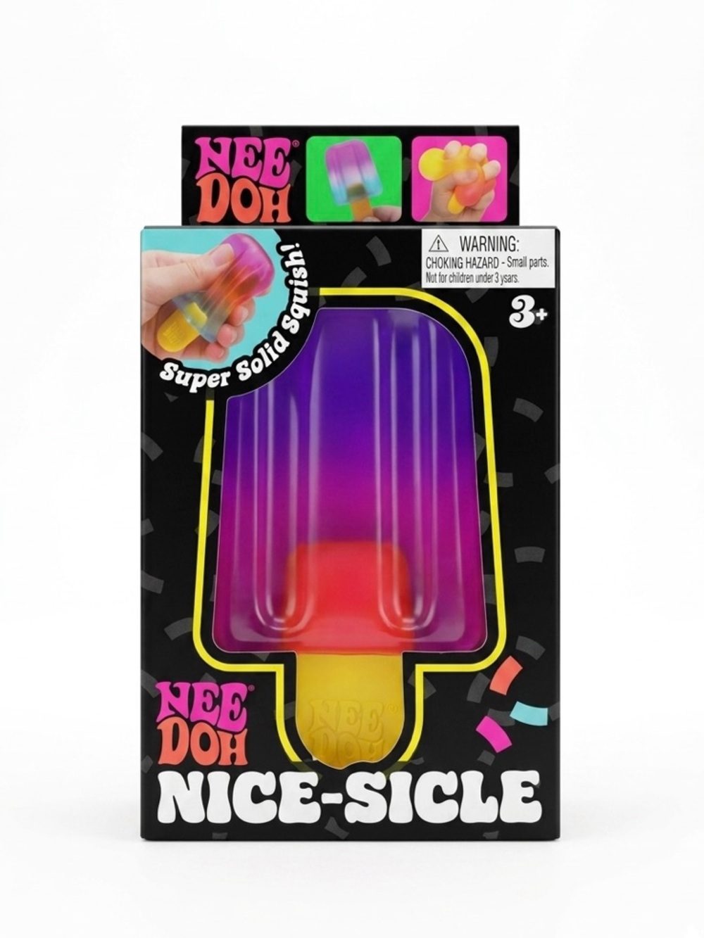 Nee Doh Nice-Sicle Squishy Toy - NEW Sealed 💜 NeeDoh Popsicle